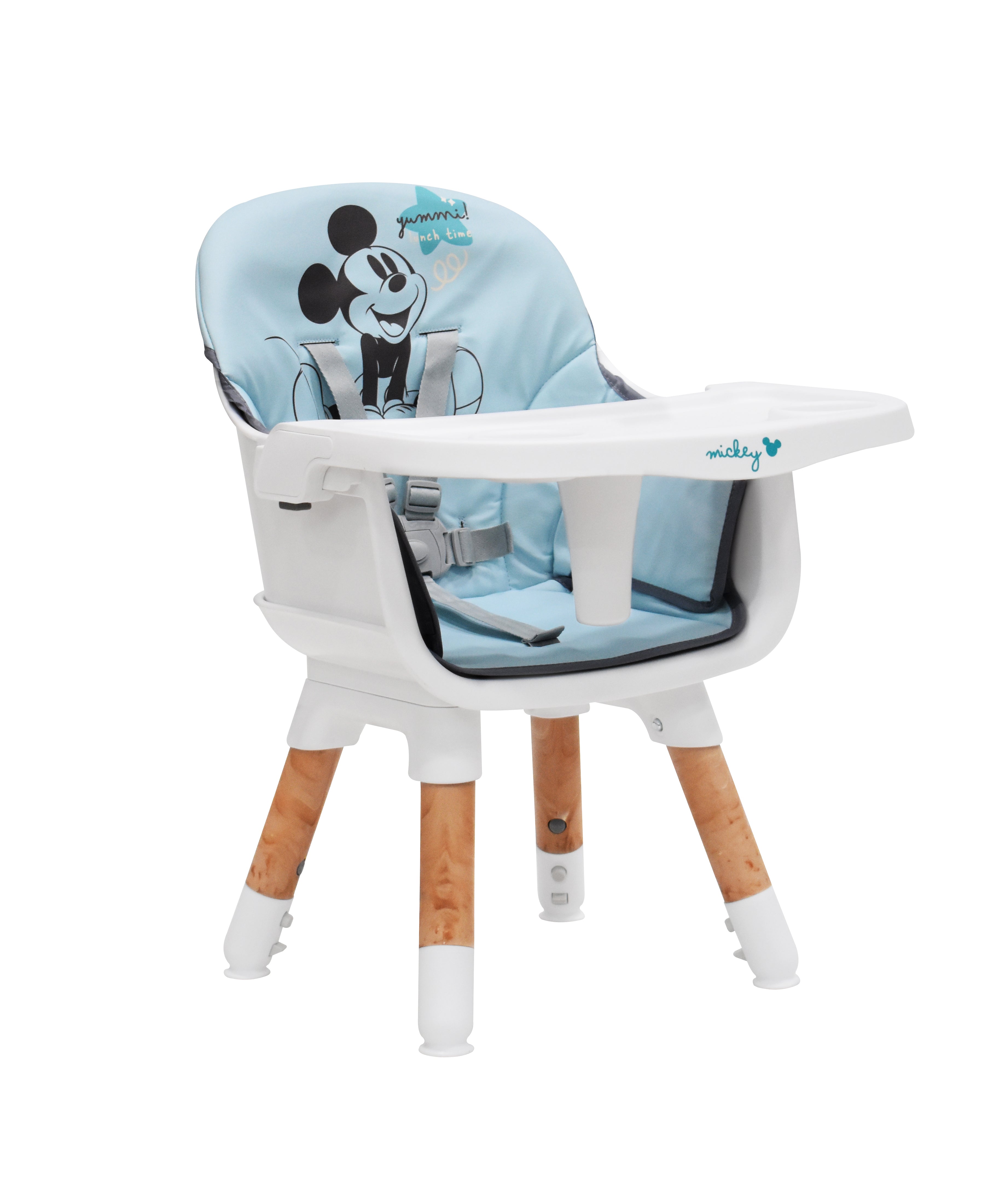 Silla Alta Periquera Bebe Infanti Disney Ligera Segura 6 en 1
