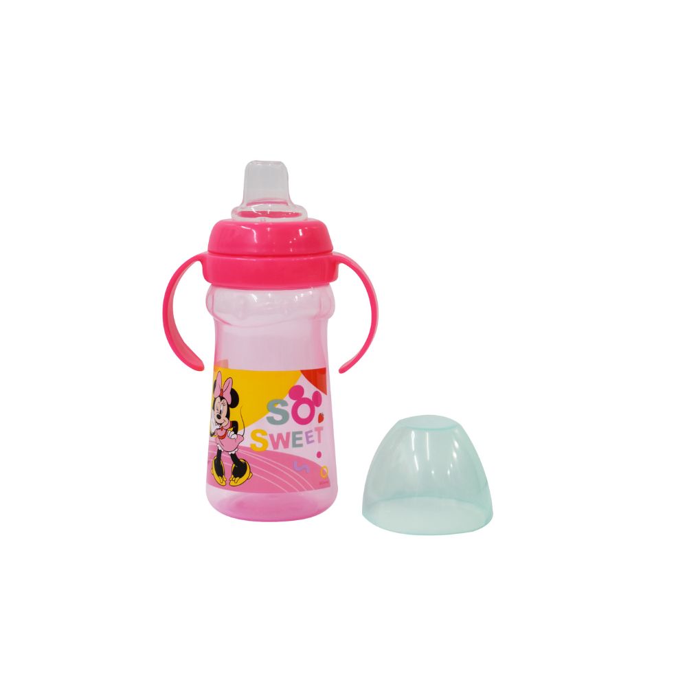 Vaso Entrenador Minnie Con Asas Pipeta Suave Y Libre De BPA