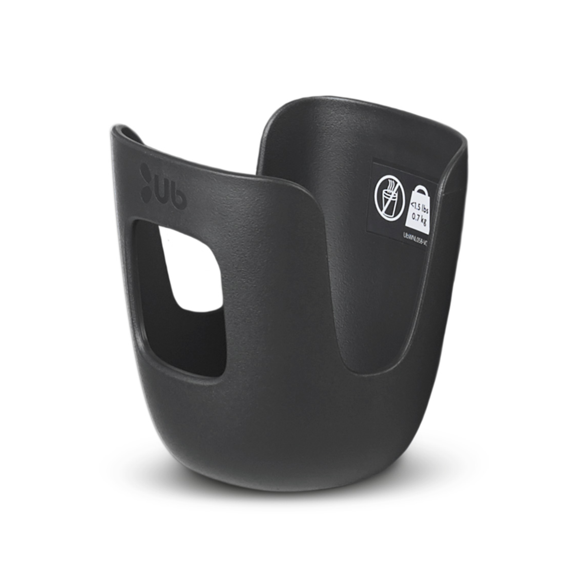 Portavasos UPPAbaby Knox Conexión Rápida, Compatible con Ambos Lados, Sujeta Vasos, Botellas y Jugos, Fácil de Limpiar