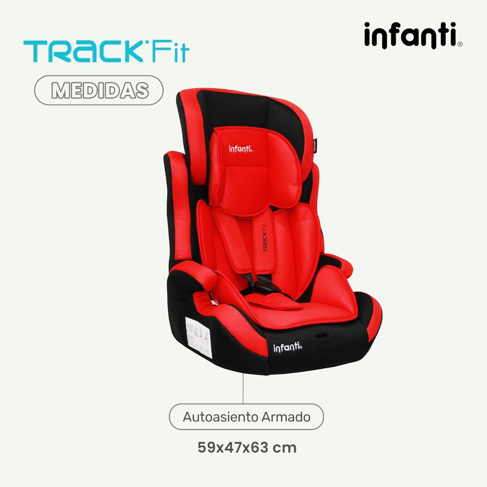 Autoasiento Infanti Para Bebé Track Fit 1 2 3