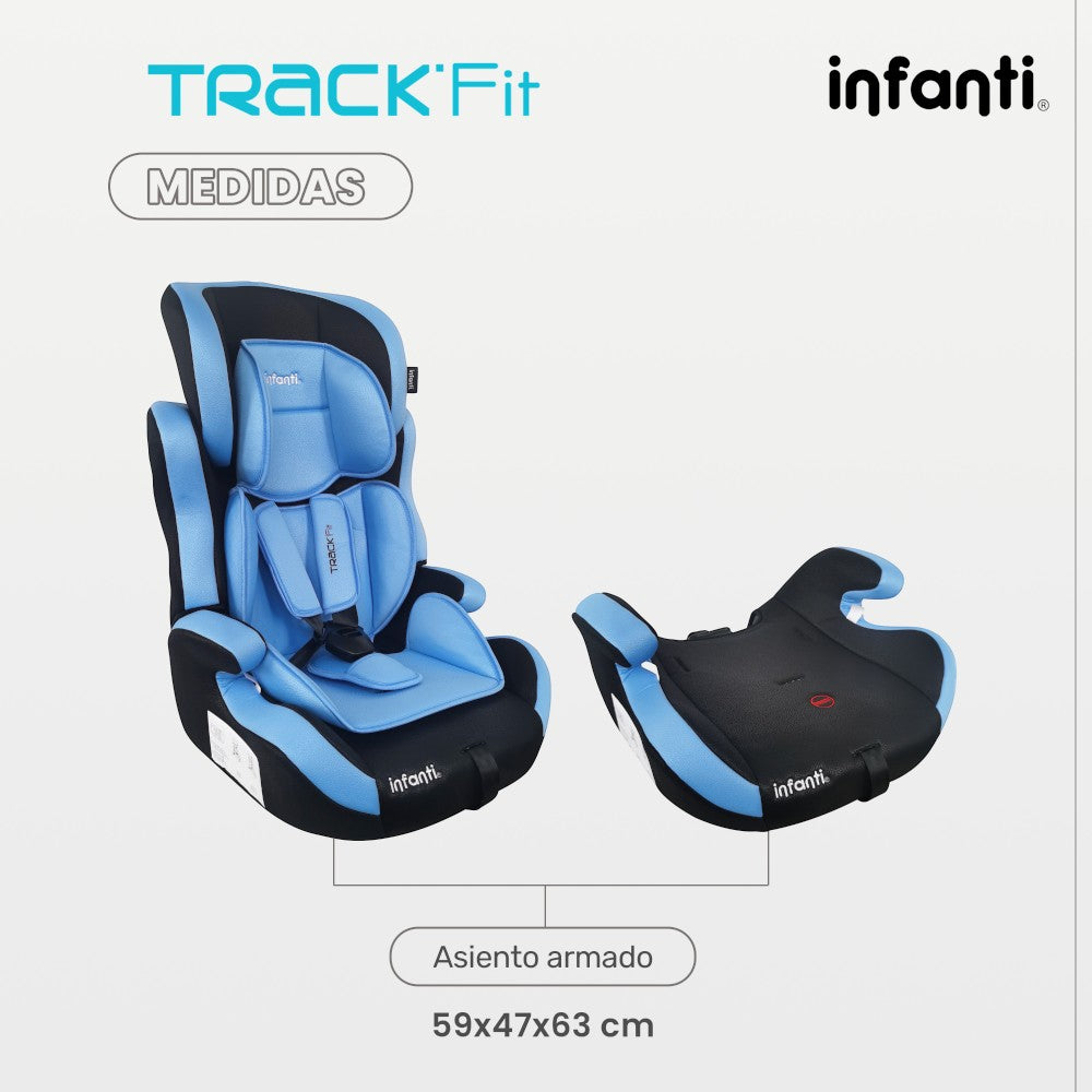 Autoasiento Infanti Para Bebé Track Fit 1 2 3
