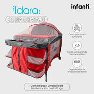 Cuna De Viaje Idara Infanti