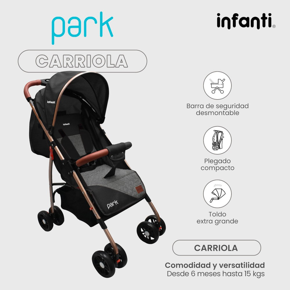 Carriola Park Infanti Ligera Y Portátil