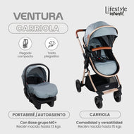 Carriola Travel System Con Base Lifestyle By Infanti Ventura