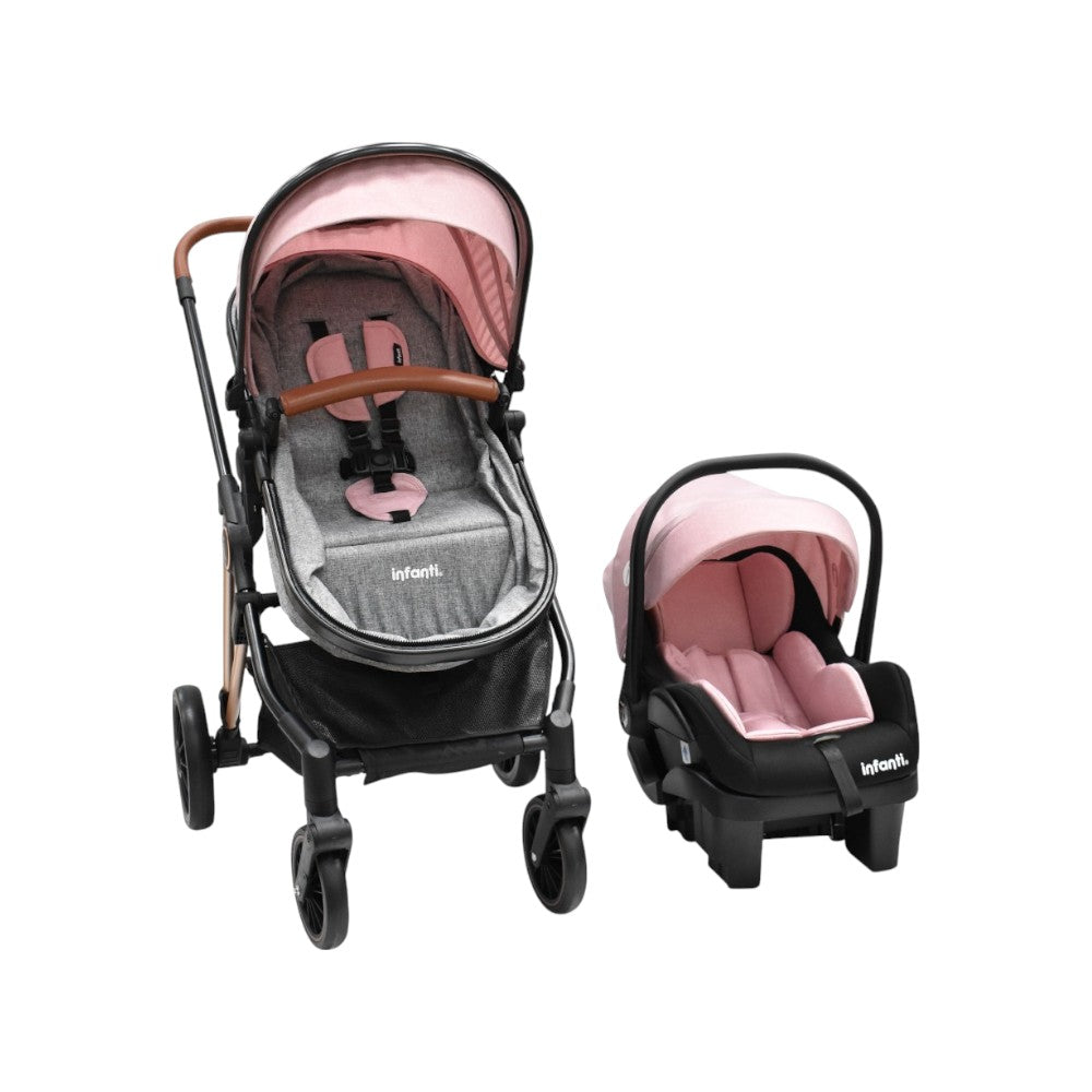 Carriola Ana Infanti Con Sistema De Viaje Convertible A Bambineto