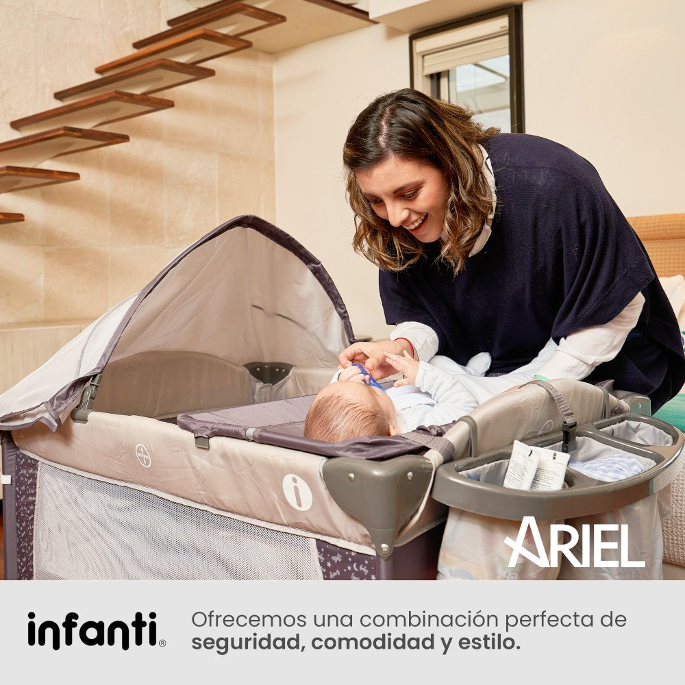 Cuna Para Bebé Viajera Tipo Colecho Ariel Infanti