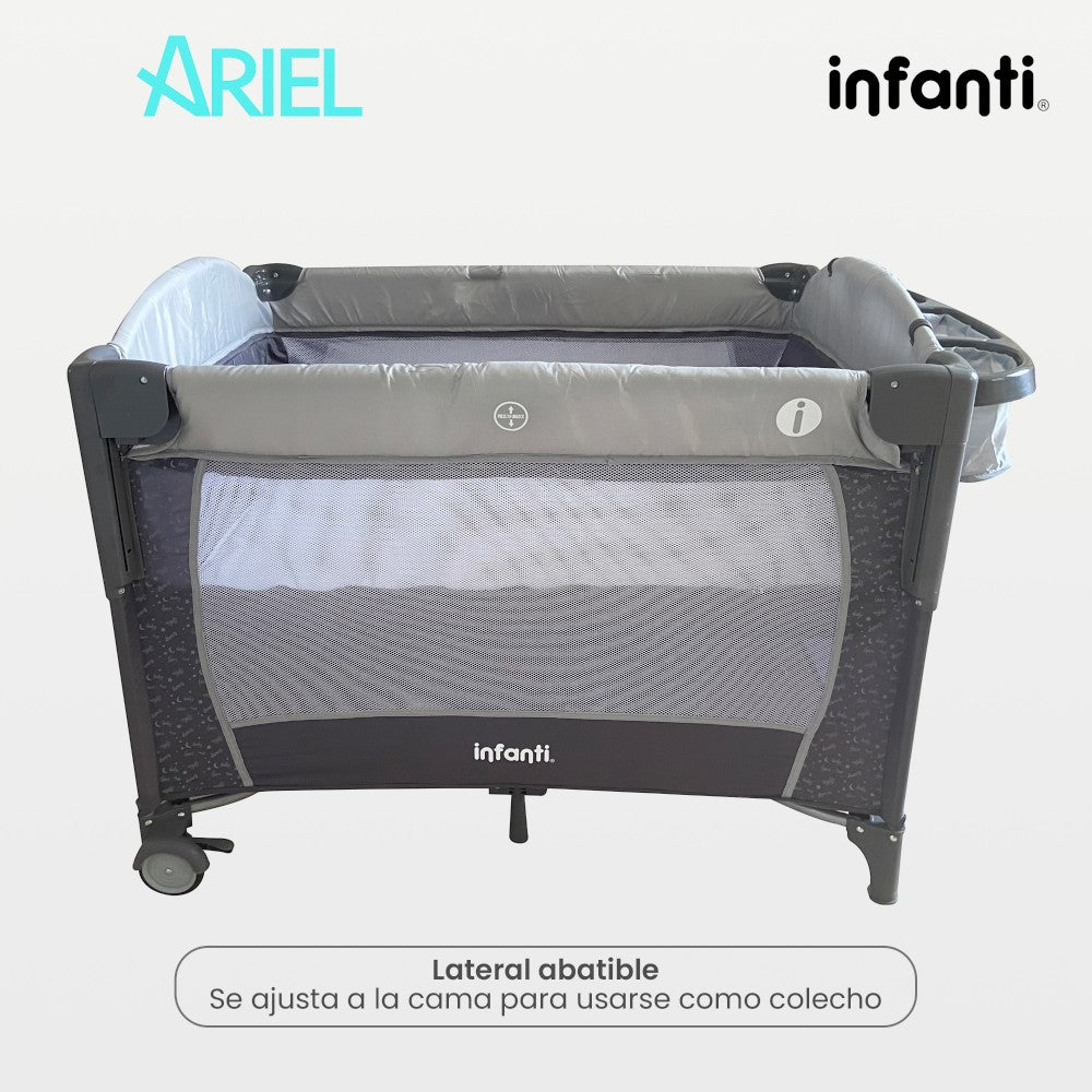 Cuna Para Bebé Viajera Tipo Colecho Ariel Infanti