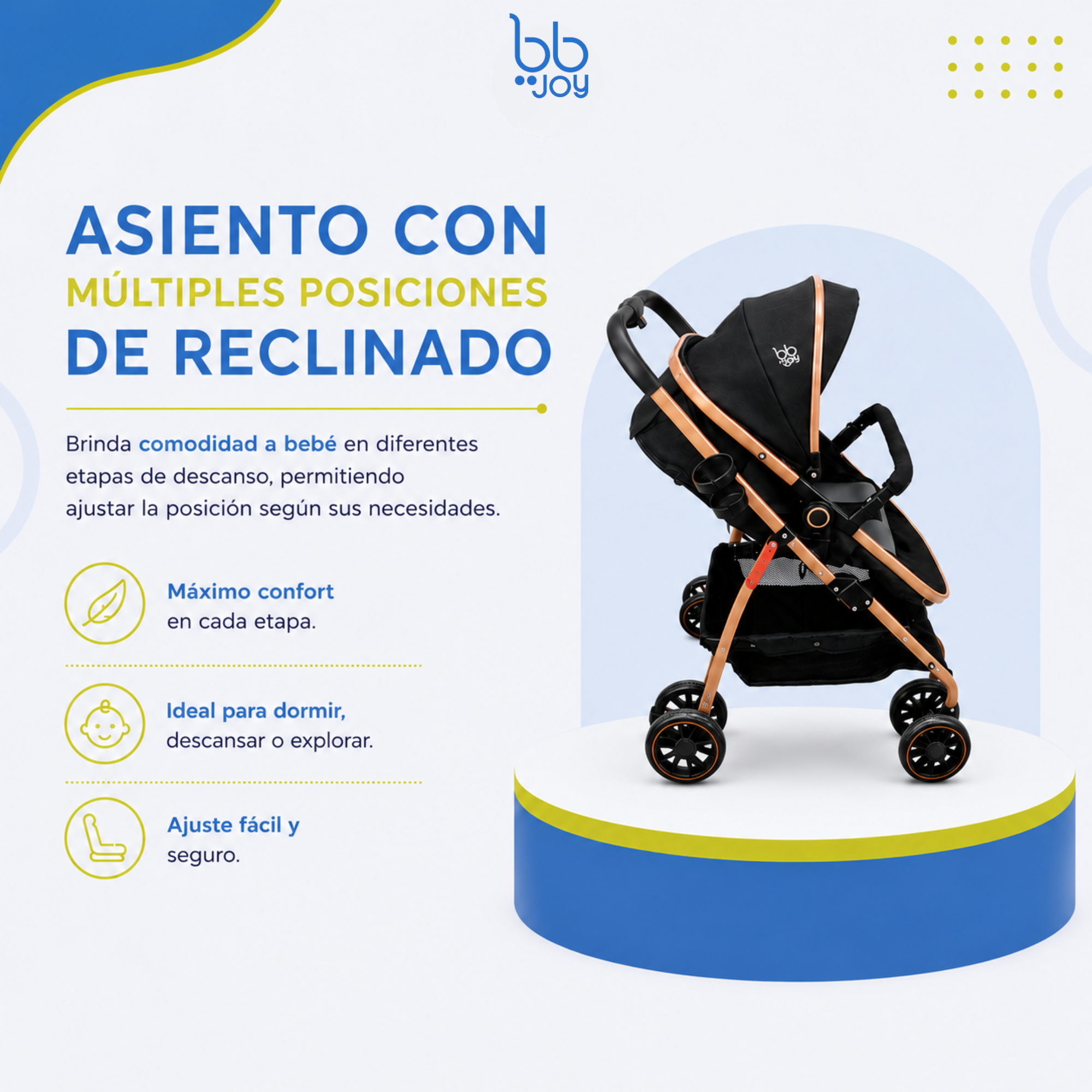 Carriola Shany Para Bebé Con Travel System Versátil Y Seguro