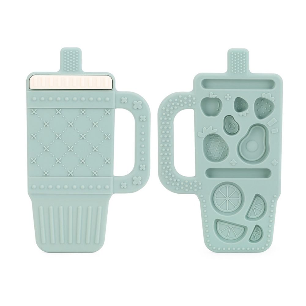 Mordedera De Silicón Con Diseño De Vaso Ergonómica BPA Free Flexible