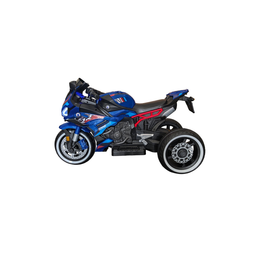 Motocicleta Montable Eléctrica Deportiva Con Sonido De Motor, Infanti