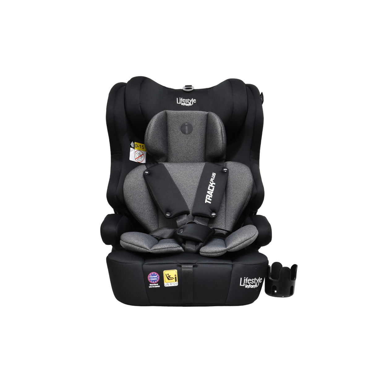 Autoasiento Track Plus Con Reclinación Y Arnés De Seguridad
