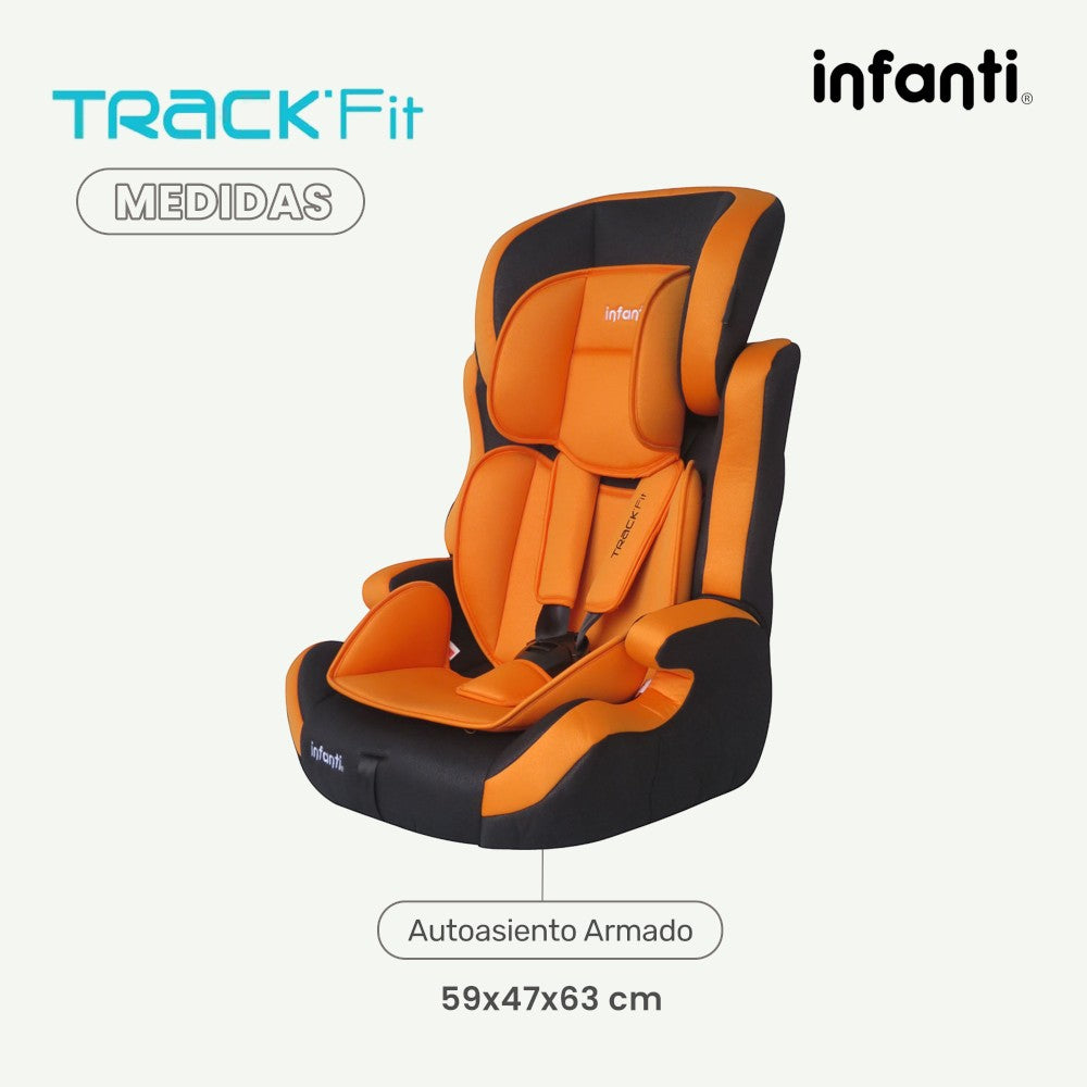 Autoasiento Infanti Para Bebé Track Fit 1 2 3