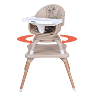 Silla Alta Periquera 7 En 1 Stitch Time Con Giro 360°