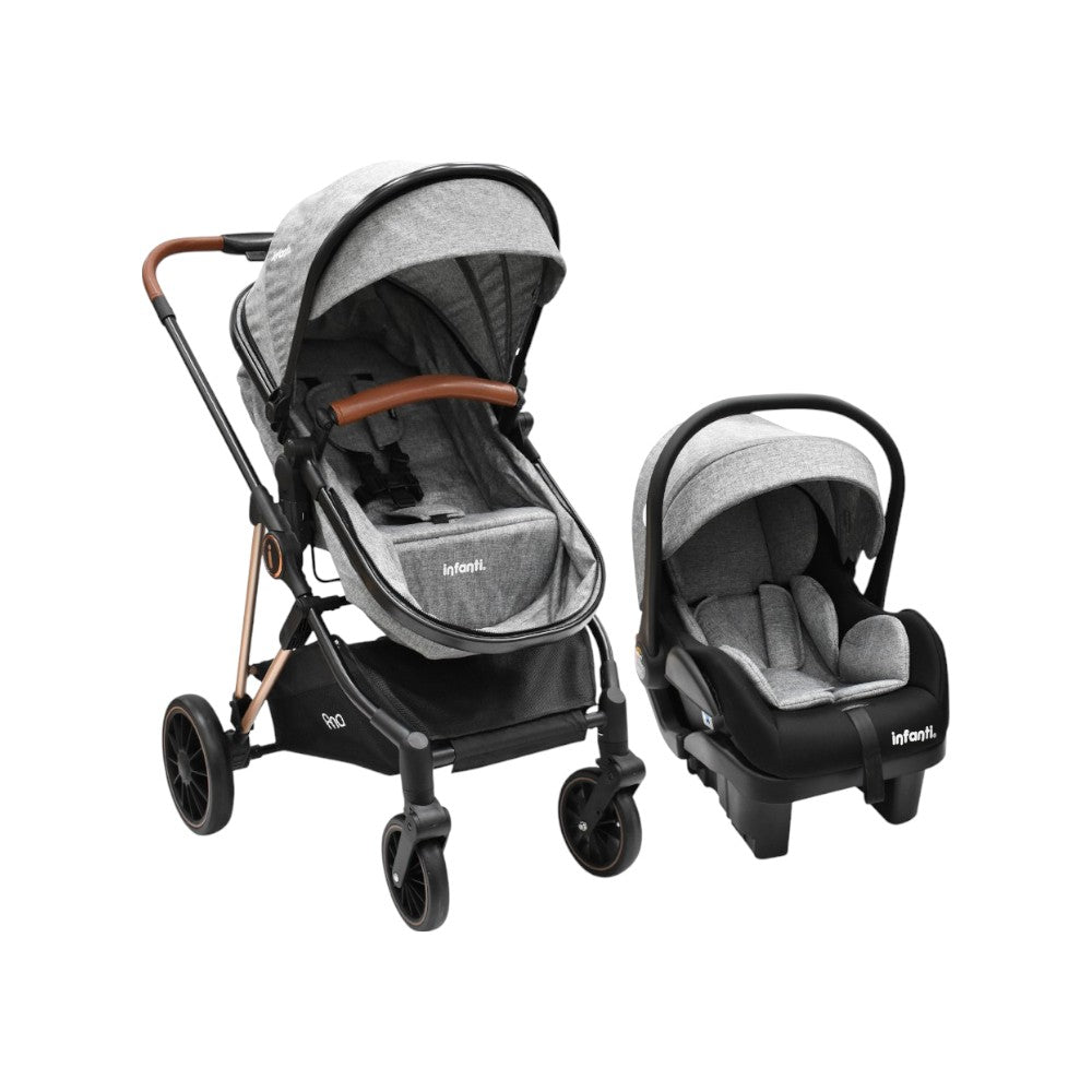Carriola Ana Infanti Con Sistema De Viaje Convertible A Bambineto