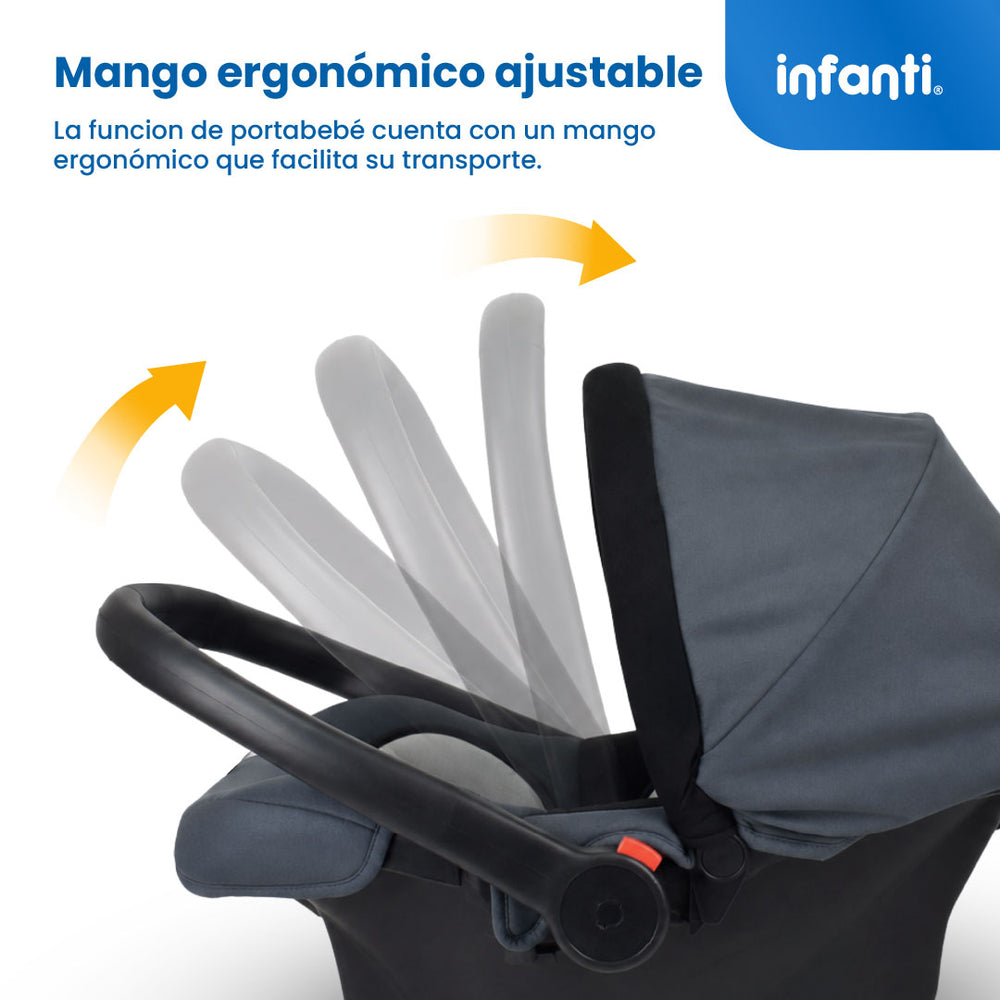 Autoasiento Portabebé Nest Con Anclaje Universal y Soporte Acolchado