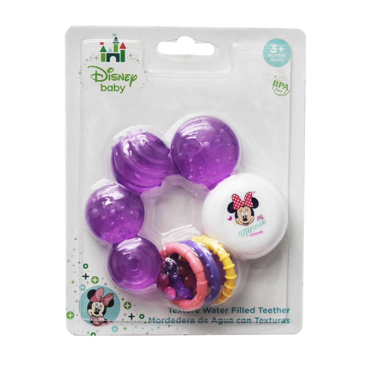 Mordedera con sonaja daisy - soft lilac main image 1