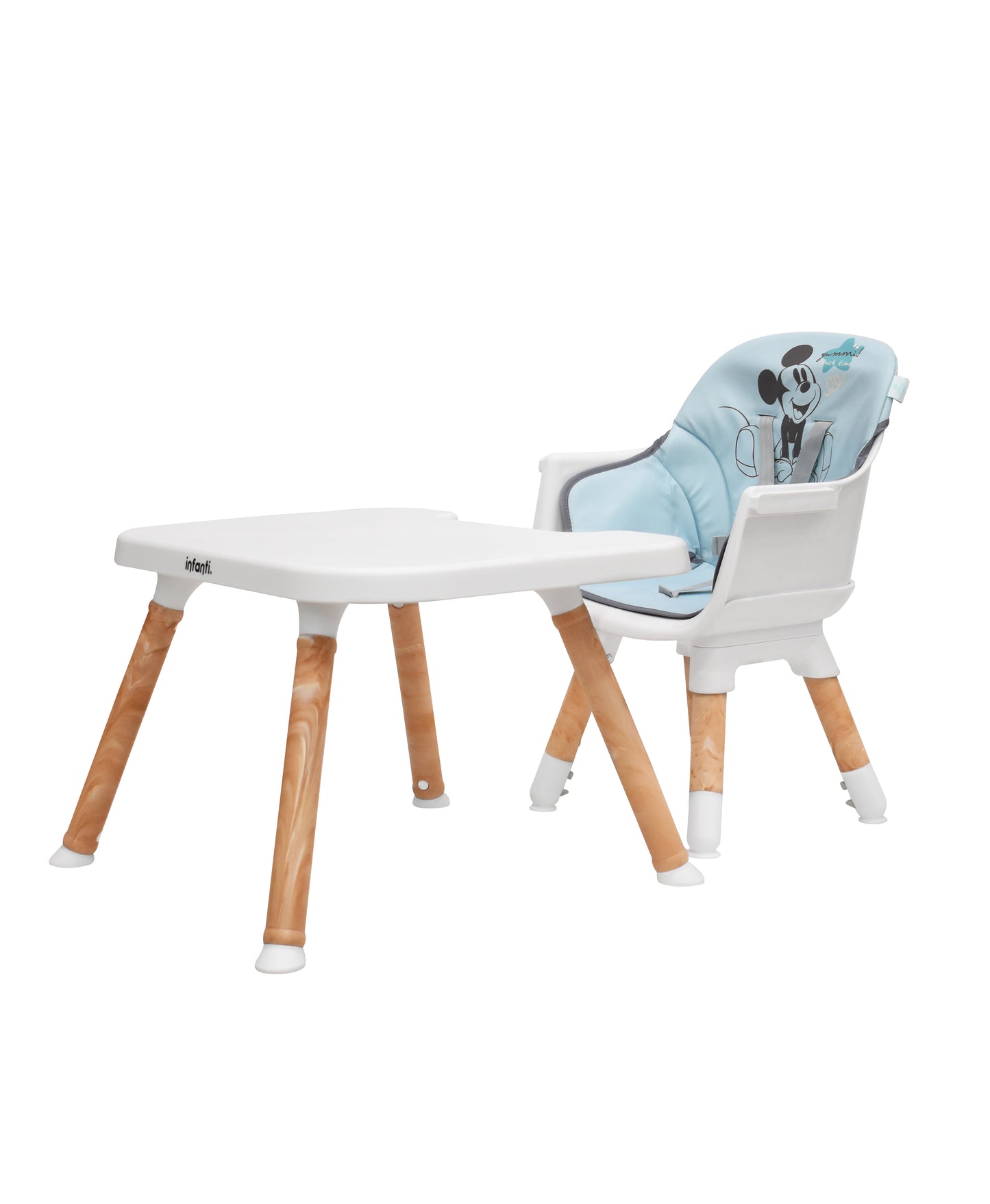 Silla Alta Periquera Bebe Infanti Disney Ligera Segura 6 en 1