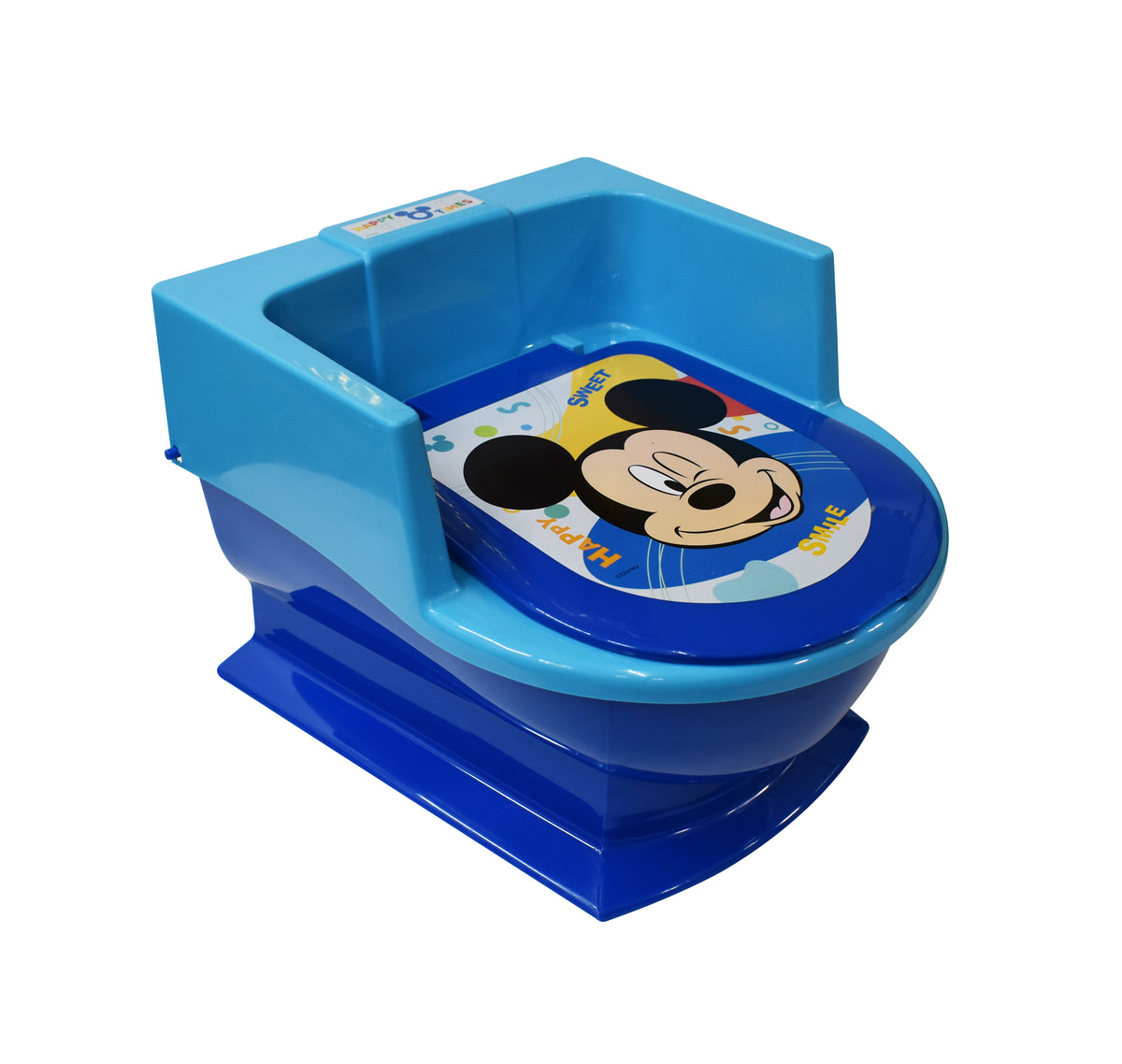 Entrenador de Baño Mickey Con Tapa y Recipiente Removible