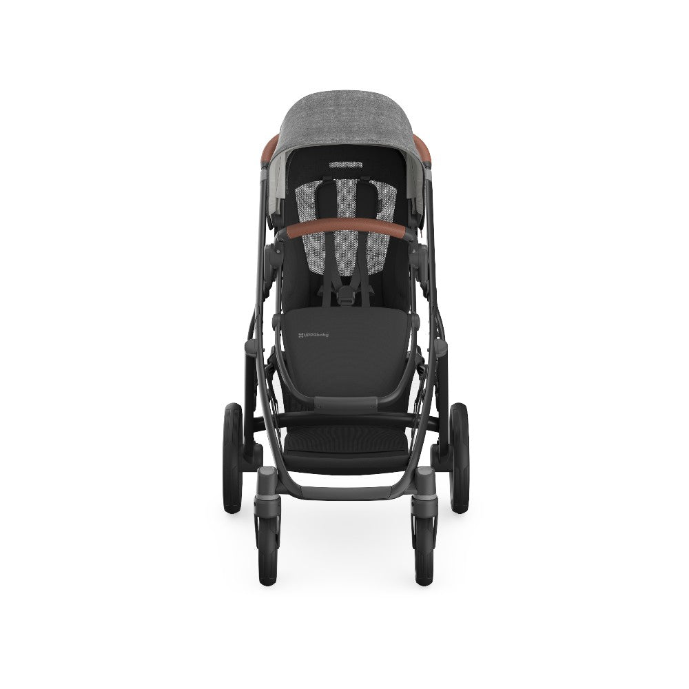 Carriola UPPAbaby Cruz V3 Greyson: Mango Telescópico, Asiento Reversible y Toldo Expandible con Protección UPF 50+