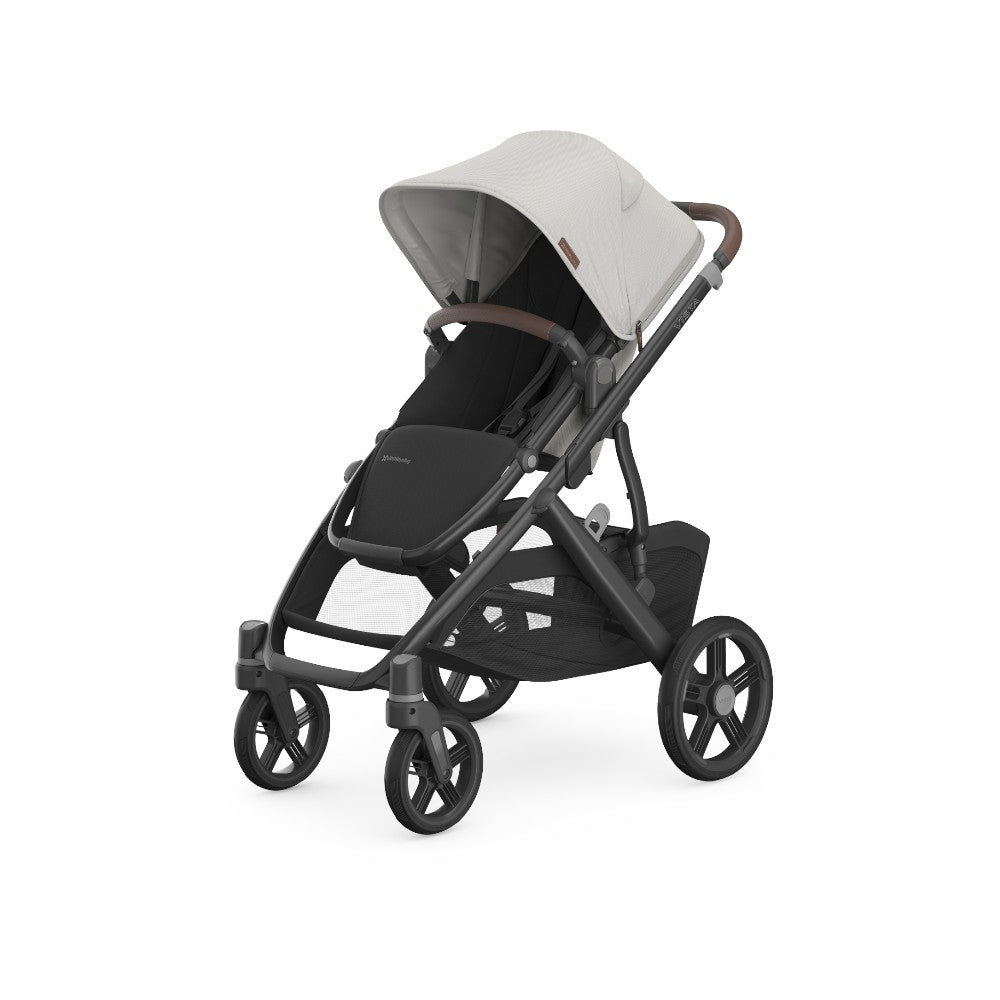 Carriola UPPAbaby Cruz V3 Savannah: Mango Telescópico, Asiento Reversible y Toldo Expandible con Protección UPF 50+