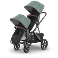 Carriola UPPAbaby Vista V3 Gwen: Mango Telescópico, Asiento Reversible y Toldo Expandible con Protección UPF 50+