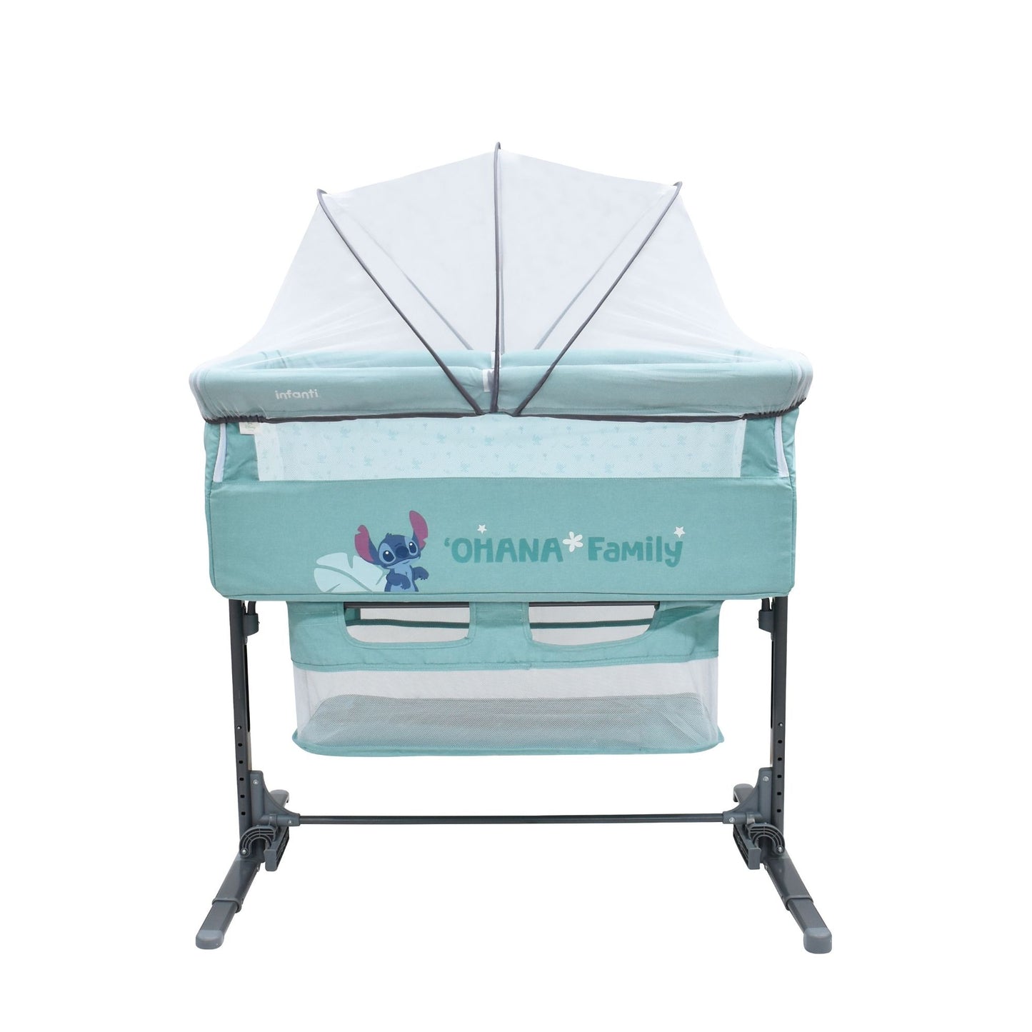 Cuna Colecho De Bebe Plegable Con Mosquitero Y Lateral Abatible