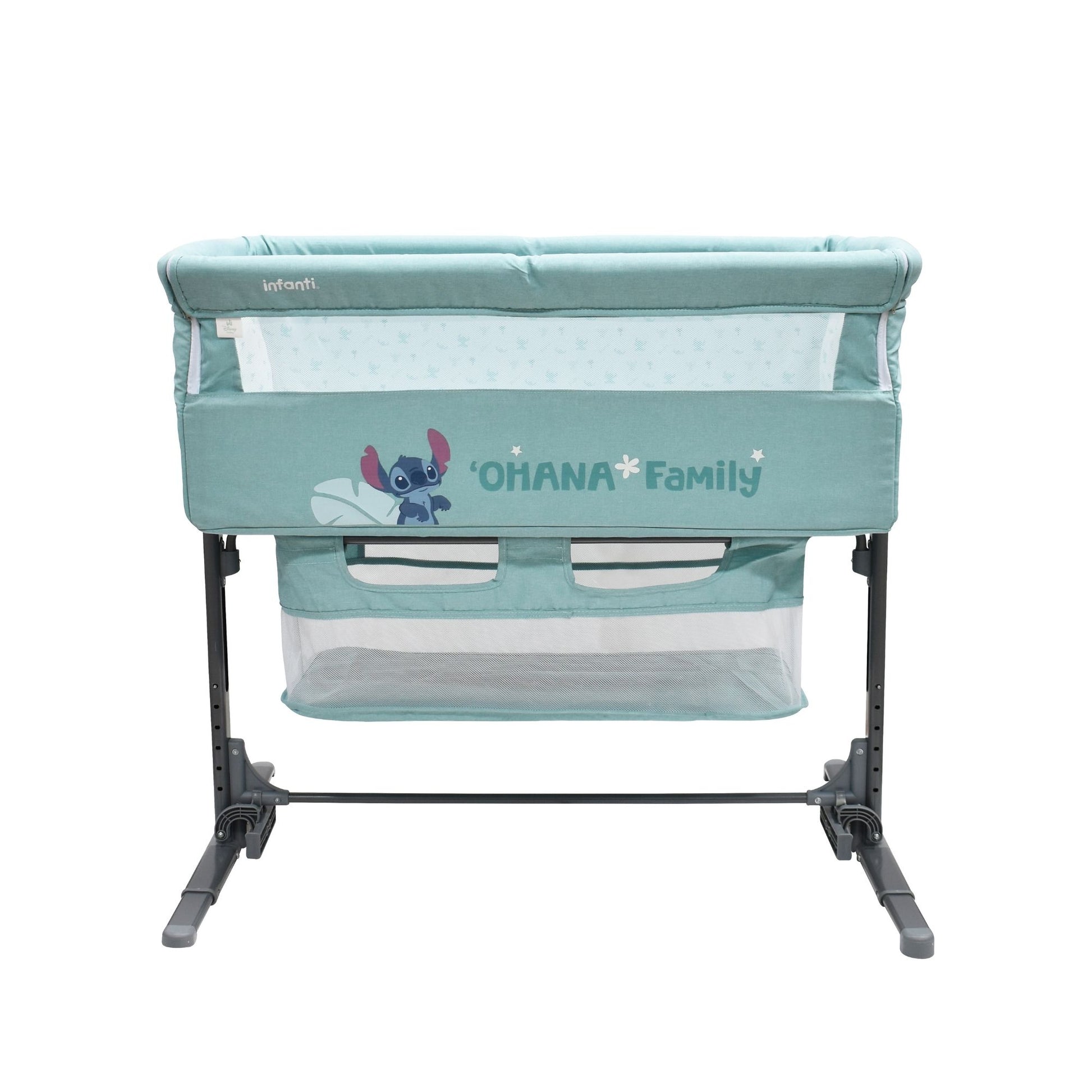 Cuna Colecho De Bebe Plegable Con Mosquitero Y Lateral Abatible