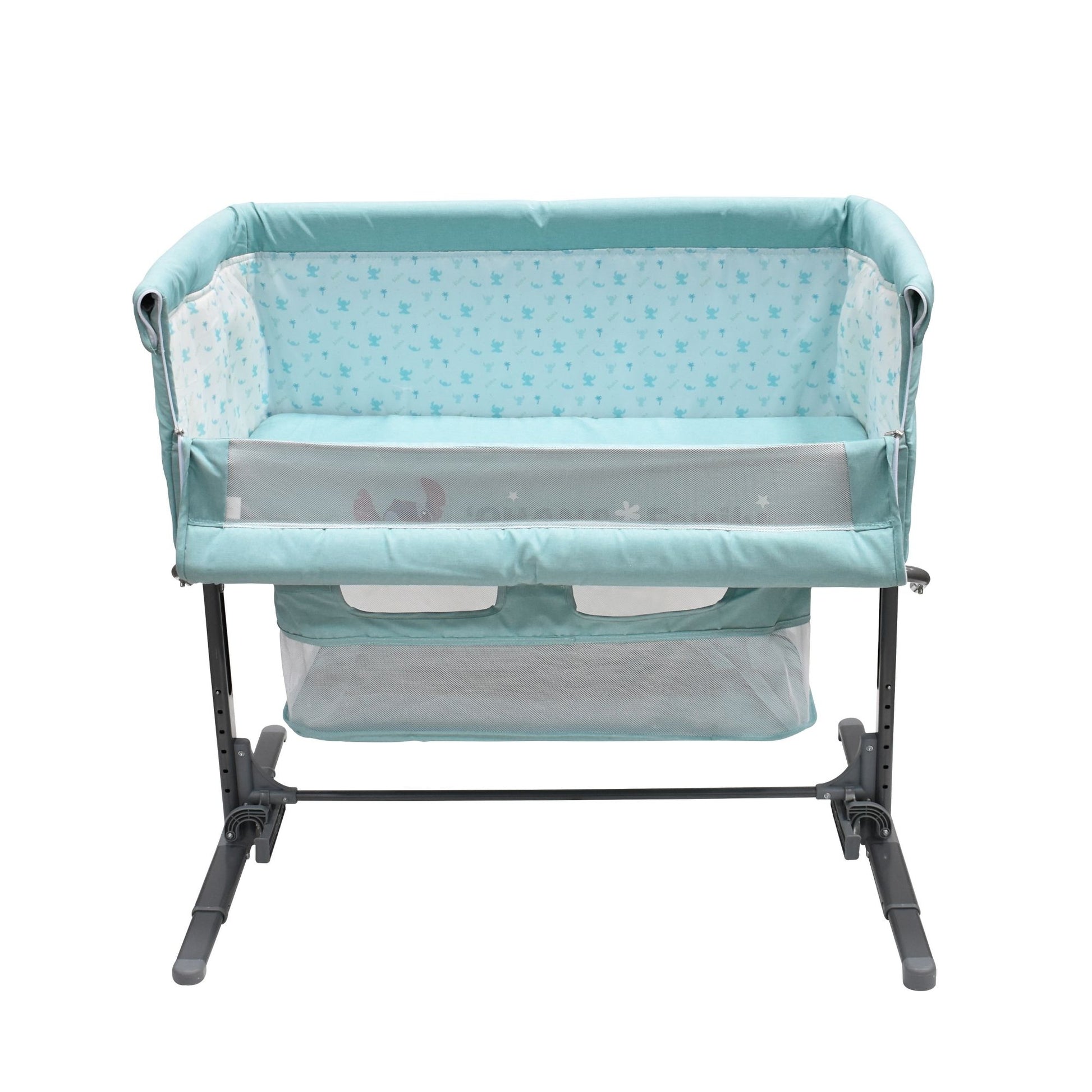 Cuna Colecho De Bebe Plegable Con Mosquitero Y Lateral Abatible