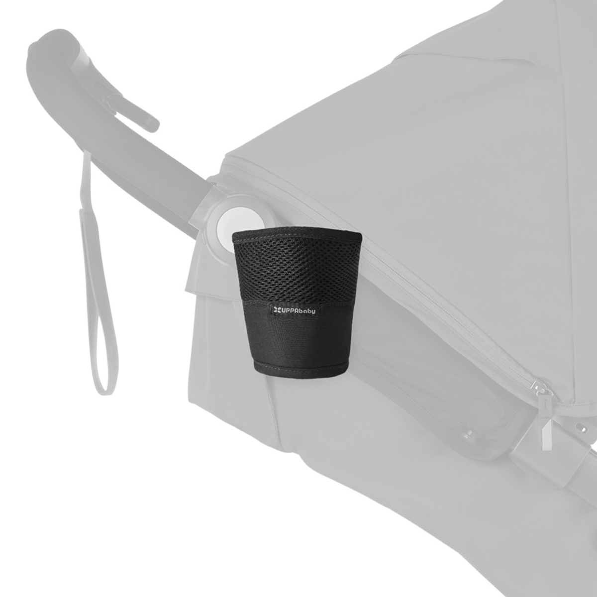Portavasos UPPAbaby Ridge para Carrito Soporta Varios Tamaños, Fácil Instalación, Plegable y Tela Fácil de Limpiar