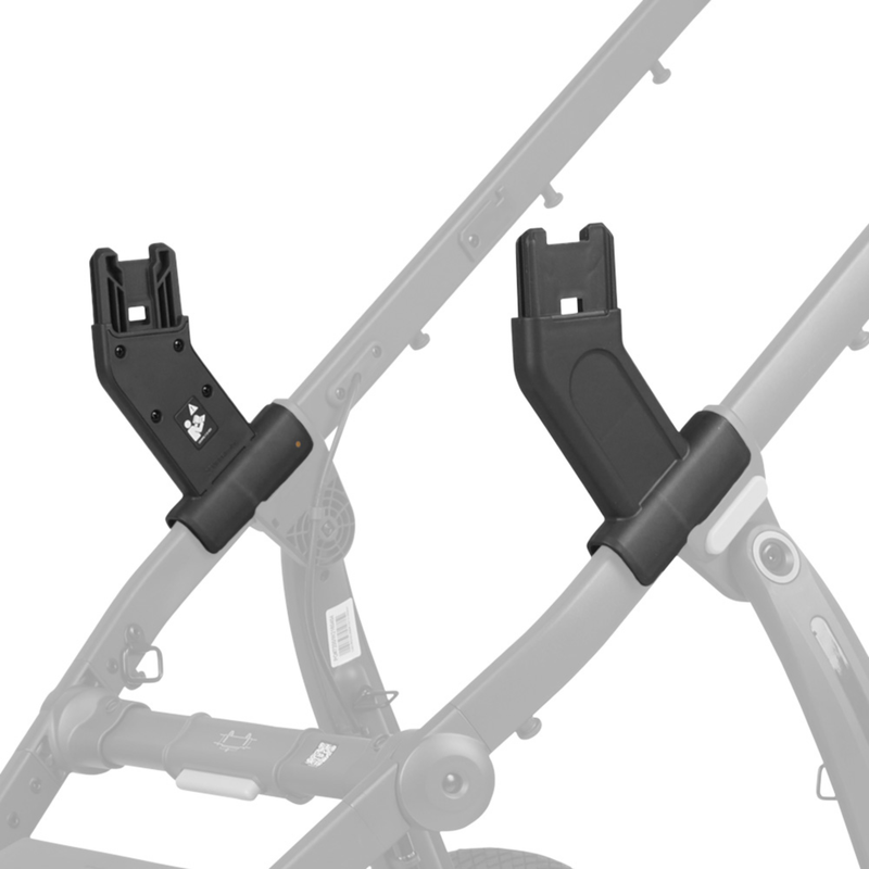 Adaptadores UPPAbaby Ridge para Mesa Moisés Sistema de Viaje desde el Nacimiento, Instalación Fácil y Plegado con Adaptadores