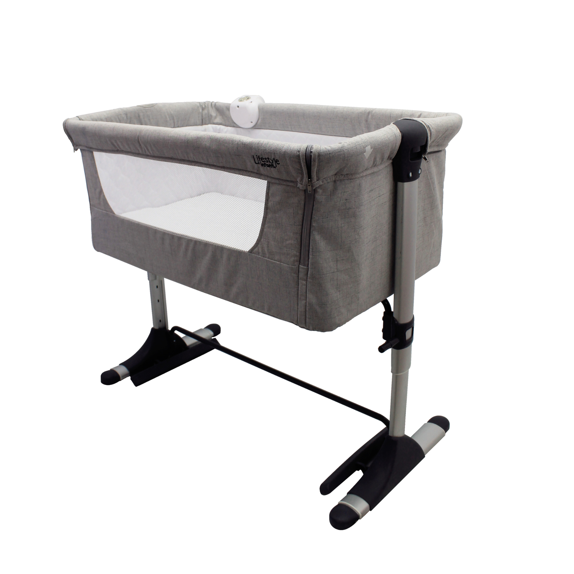 Set Carriola Ligera Grace y Colecho Vinny Gris Con Beige