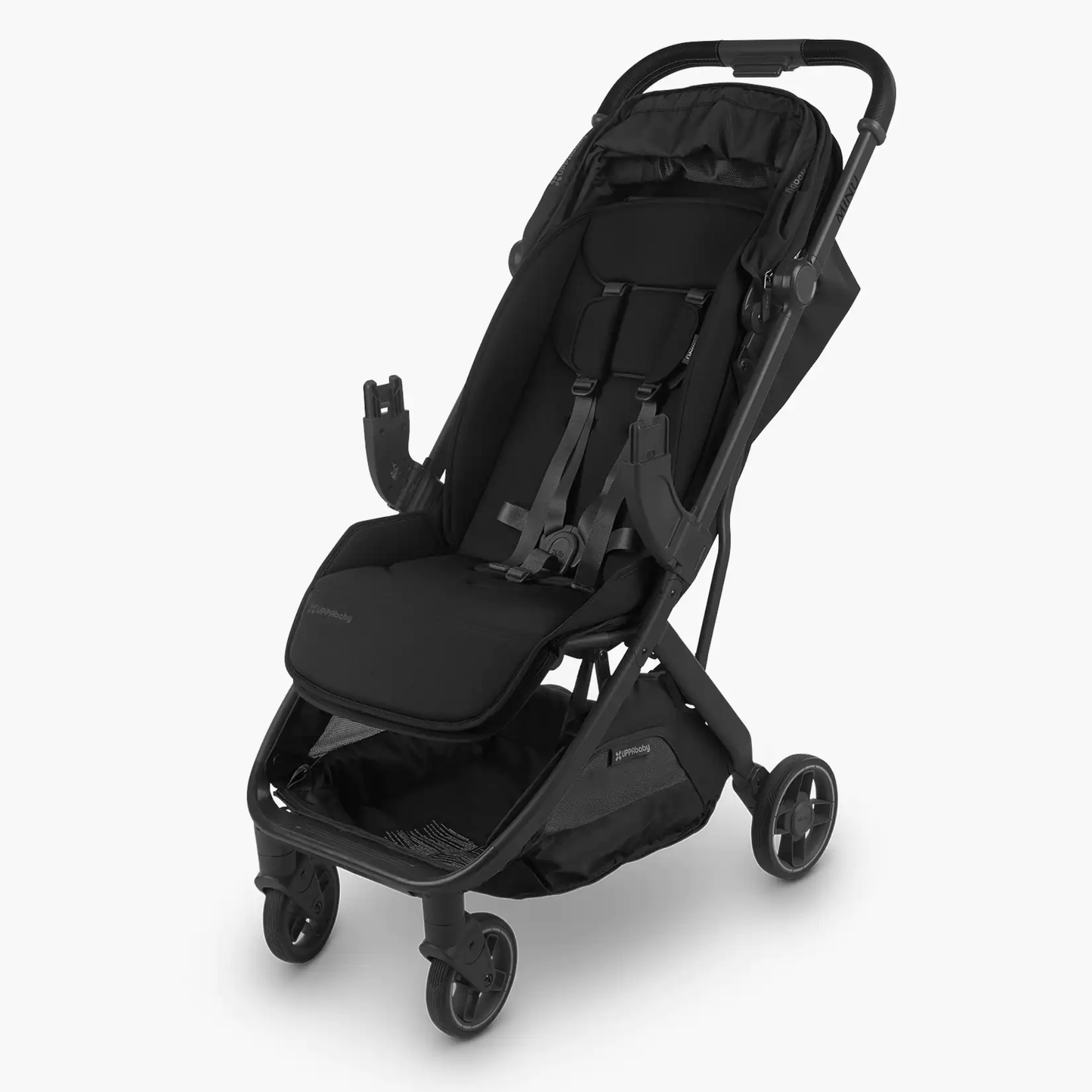Adaptadores UPPAbaby Minu V3 para Asiento de Coche Compatibles con Aria Mesa, Instalación sin Herramientas y Plegable con el Carrito