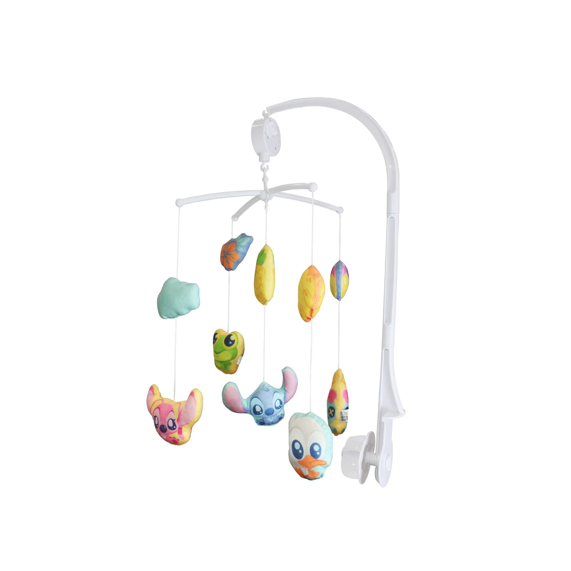 Movil De Cuna Estimulante Disney Stitch Con Caja Musical