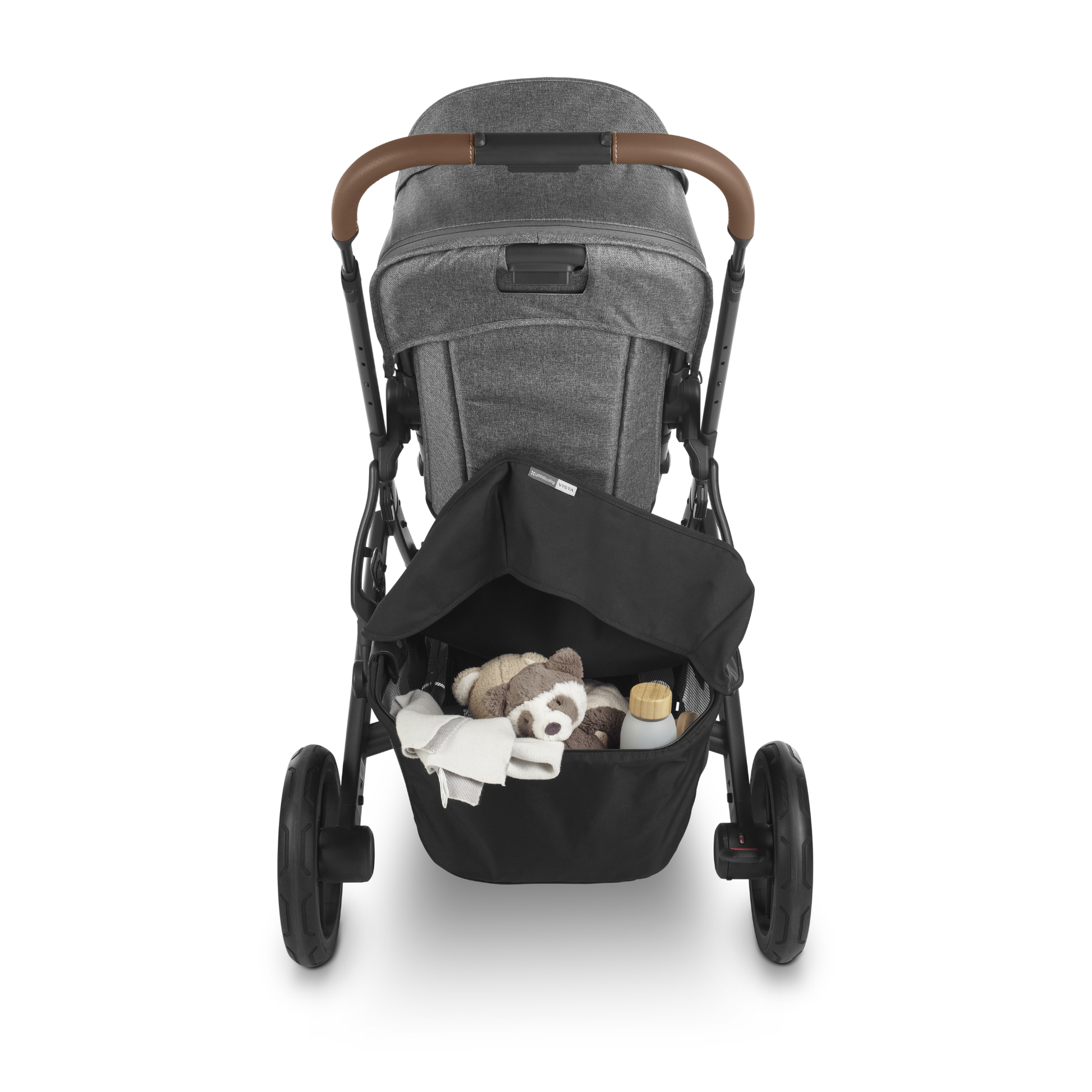 Protector de Cesta UPPAbaby Vista V2 y V3 Resistente al Agua, Fácil Instalación, Acceso Abatible y Mantiene tus Pertenencias Seguras y Ocultas