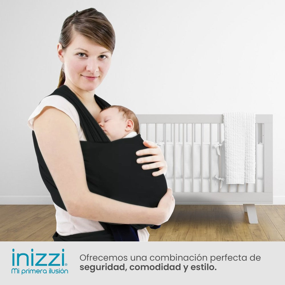 Rebozo Fular Multiposiciones Negro