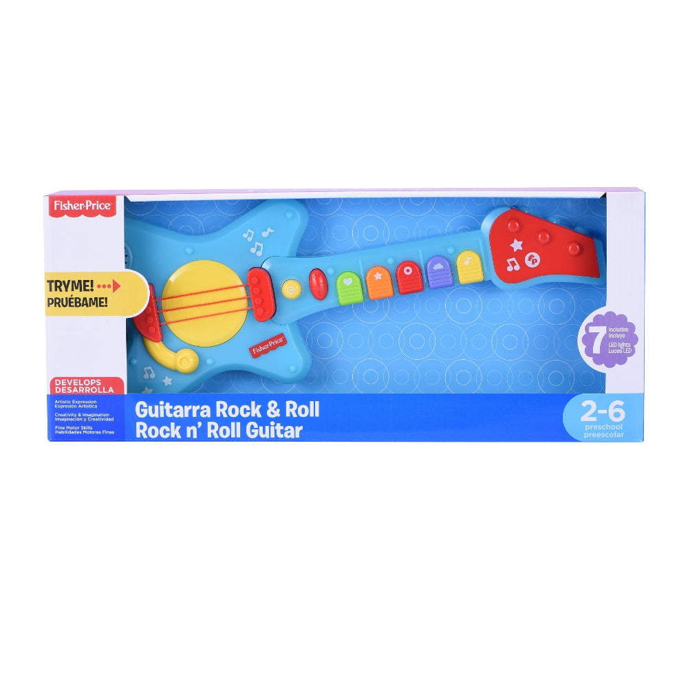 Guitarra Musical Rock And Roll Fisher Price Juguete