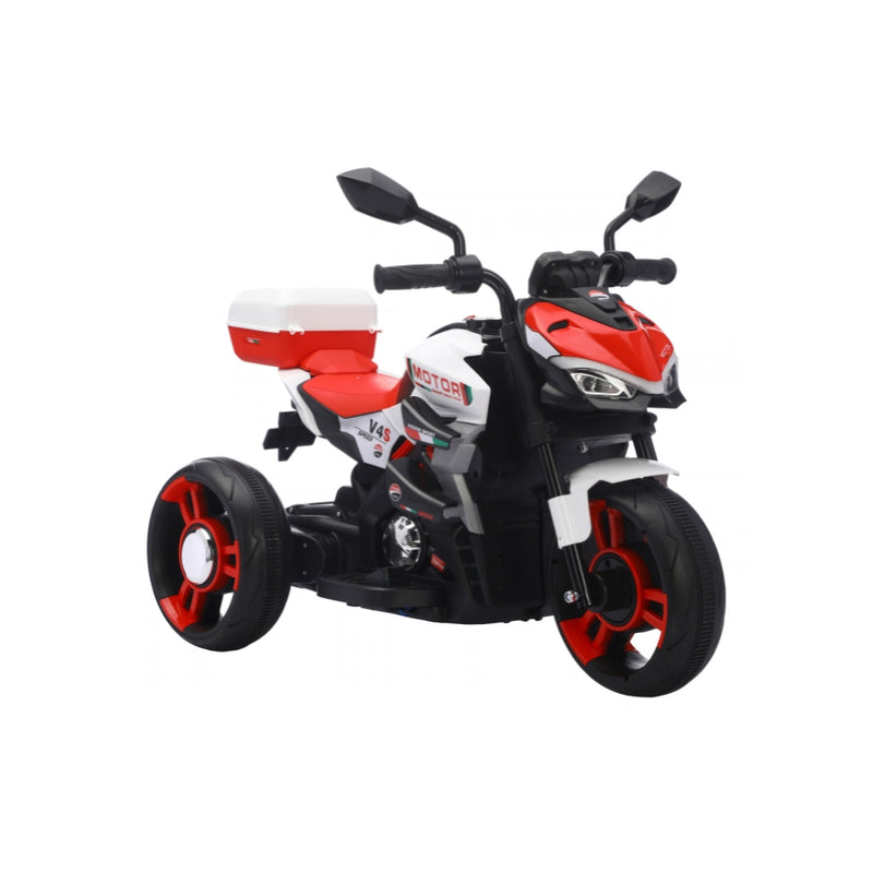 Motocicleta Montable Eléctrica V4s Speed Con Música Y Luces