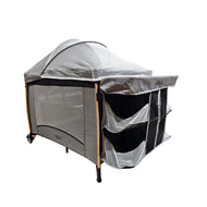 Cuna De Viaje Gianna 2 En 1 Con Cambiador Desmontable Portable