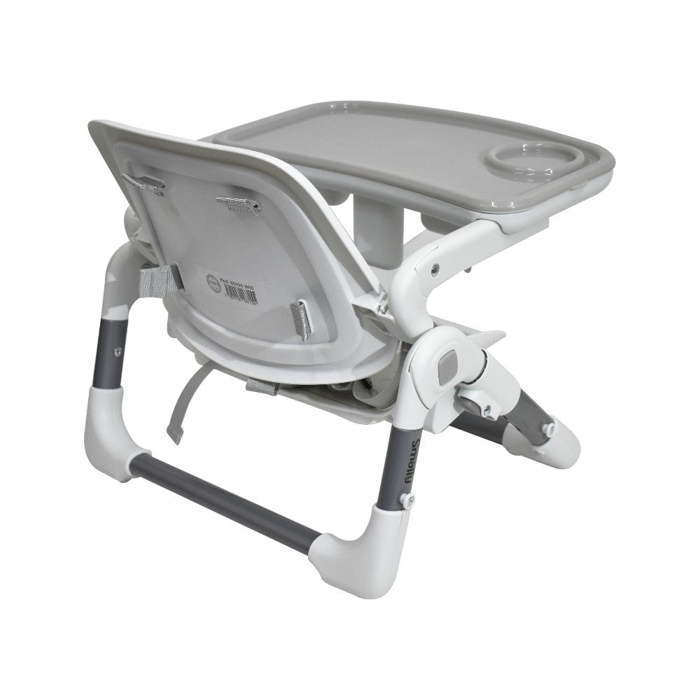 Silla Para Comer Tipo Booster 3 En 1 Smally Gris Infanti