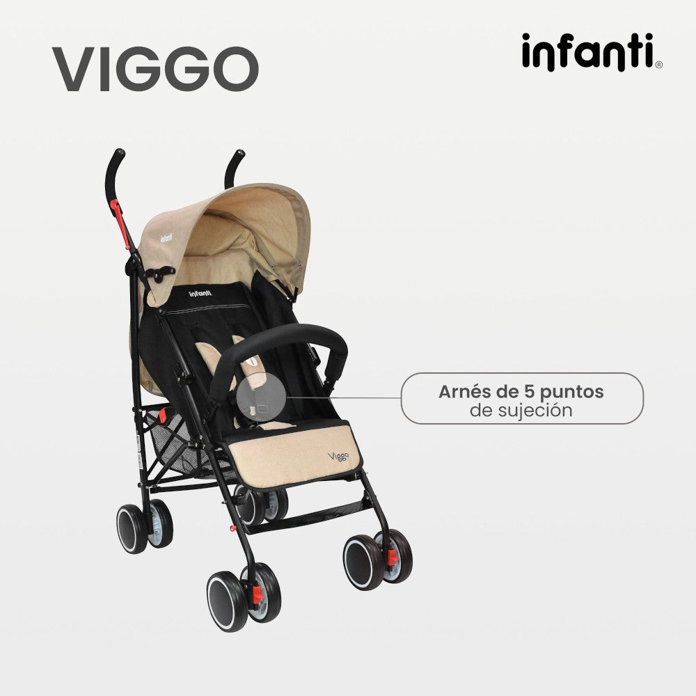 Infanti Carriola Portátil Viggo Ligera Y Reclinable