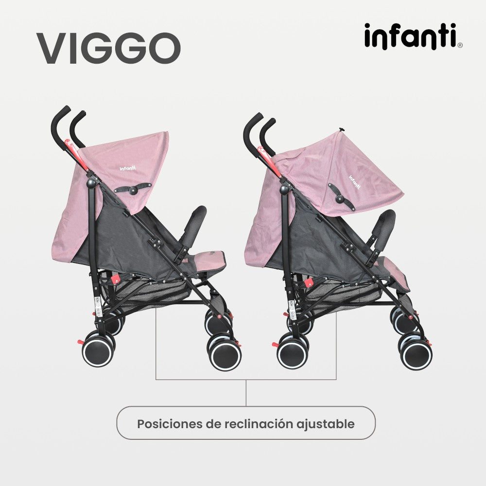 Infanti Carriola Portátil Viggo Ligera Y Reclinable