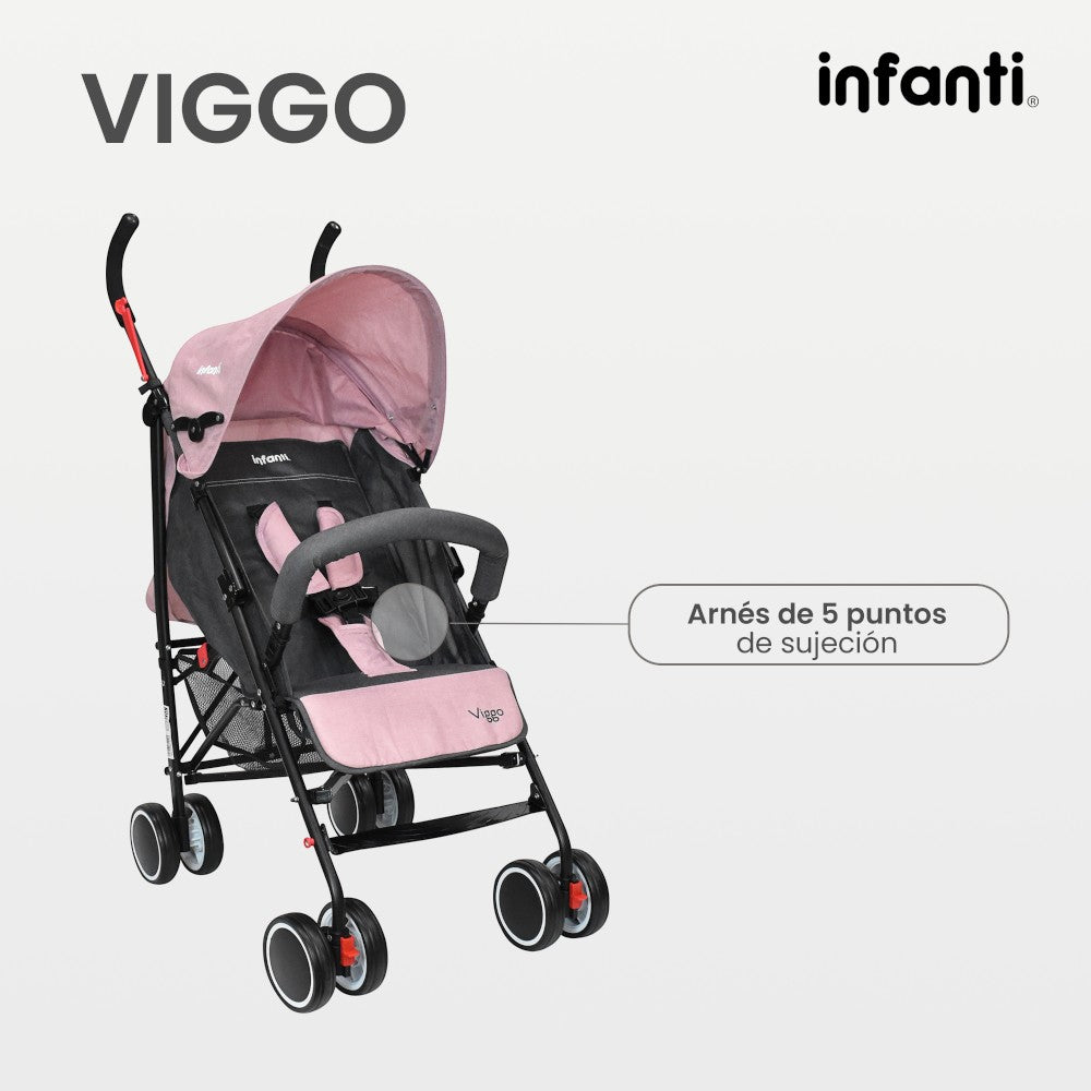 Infanti Carriola Portátil Viggo Ligera Y Reclinable