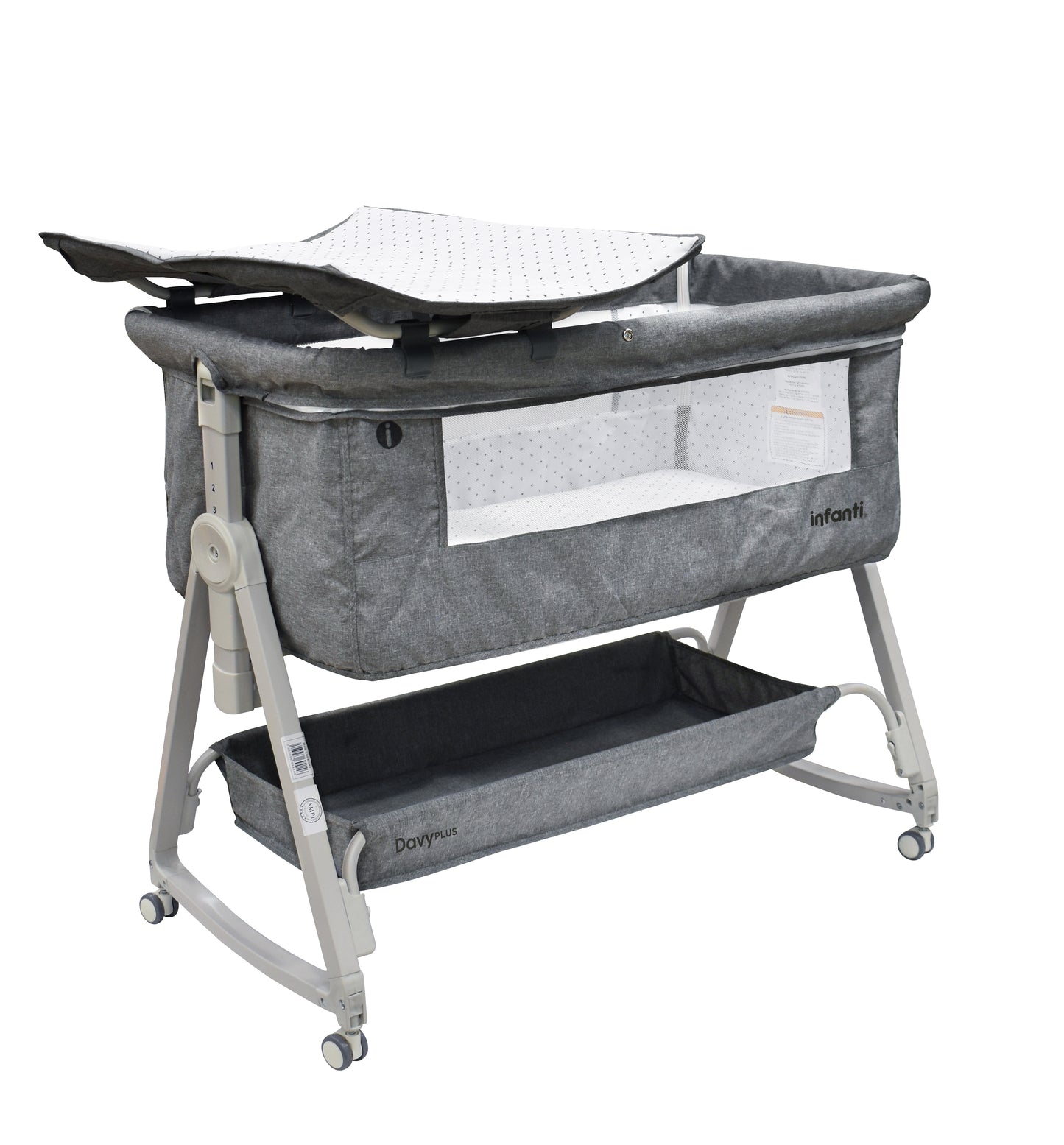 Cuna Colecho Para Bebe Mosquitero Con Cambiador Desmontable