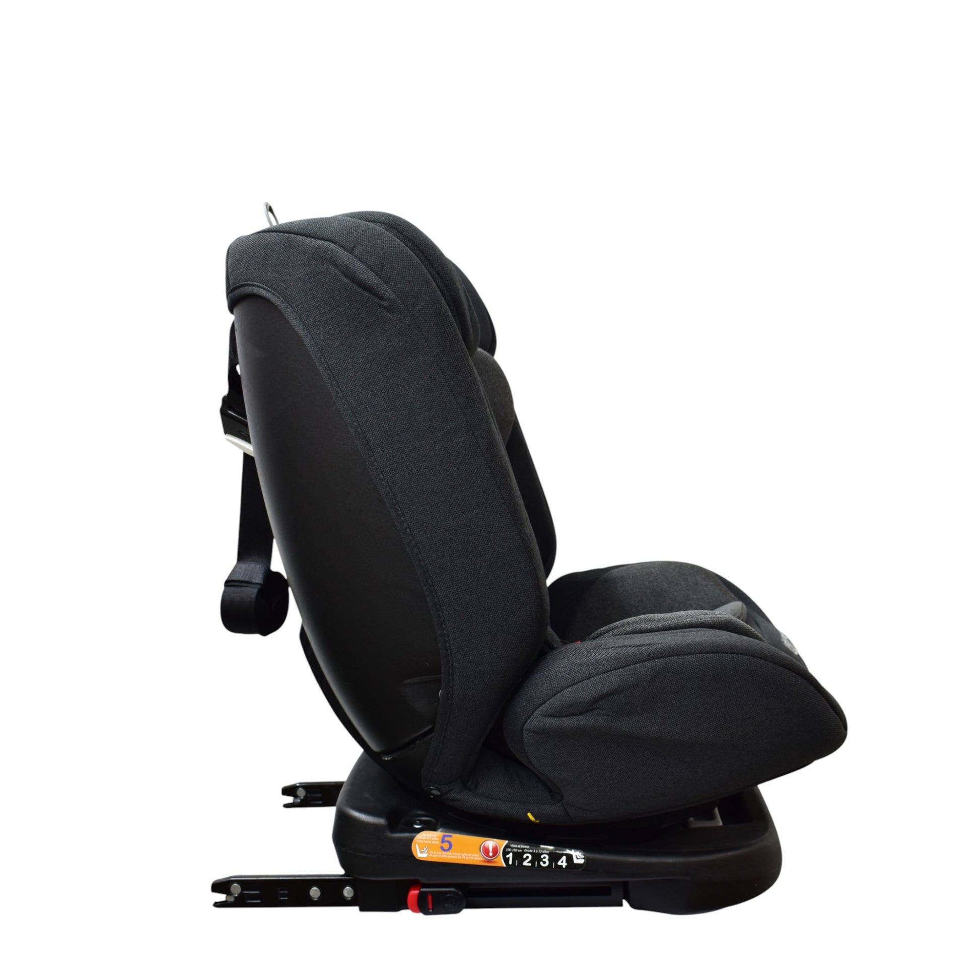 Autoasiento Para Carro Con Giro 360° Seguridad Isofix Luke Gris Oxford