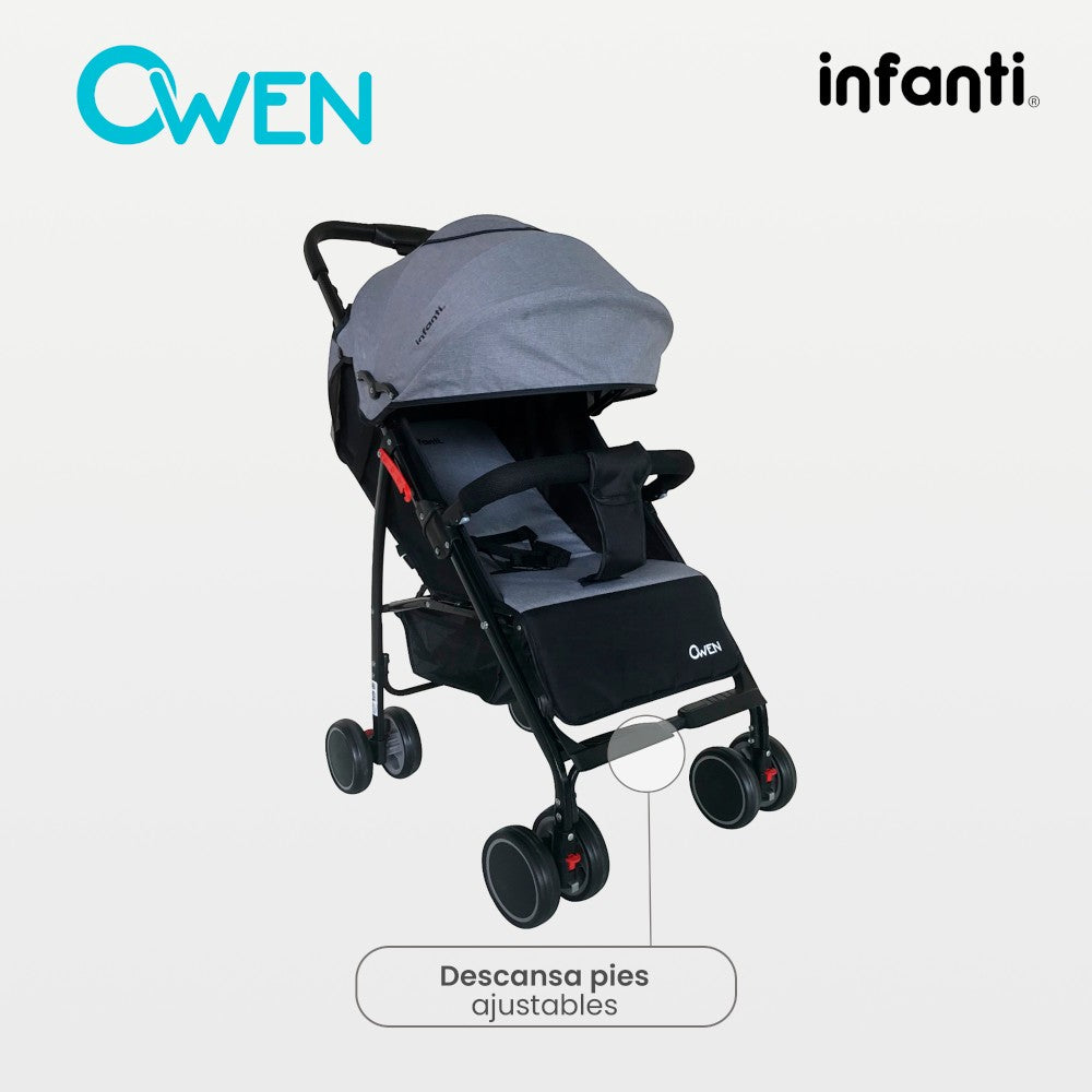 Carriola De Bebé Plegable Owen Infanti