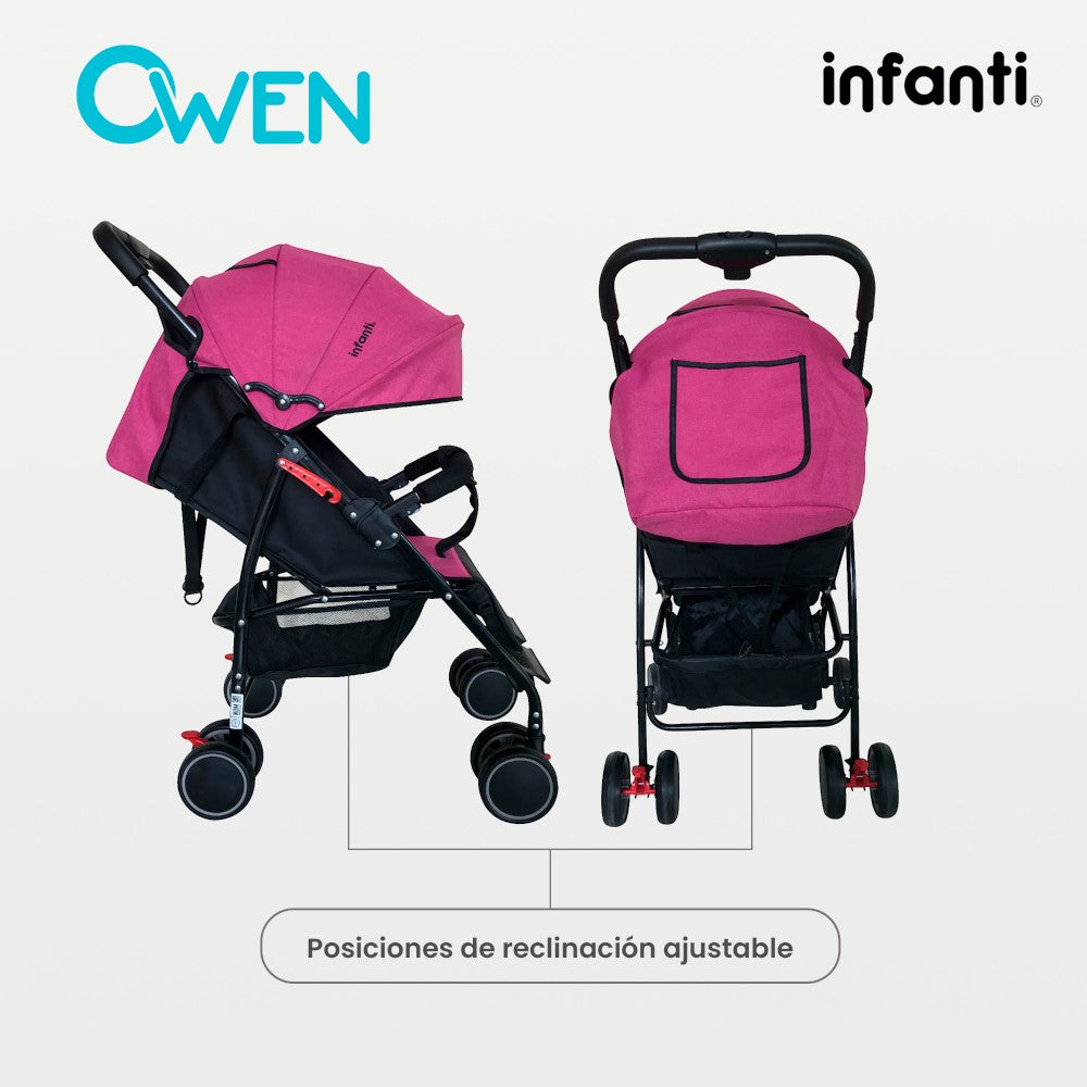 Carriola De Bebé Plegable Owen Infanti