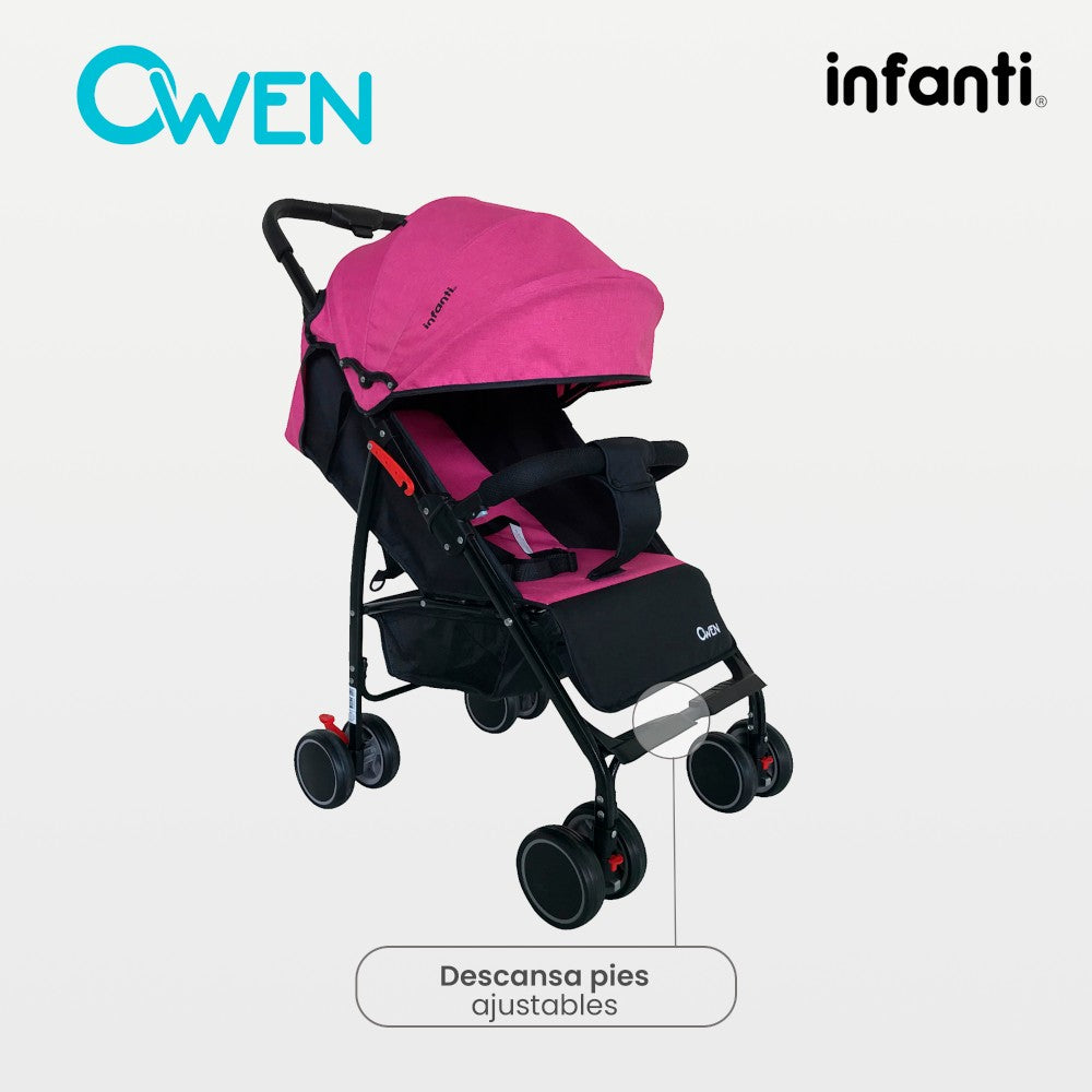 Carriola De Bebé Plegable Owen Infanti
