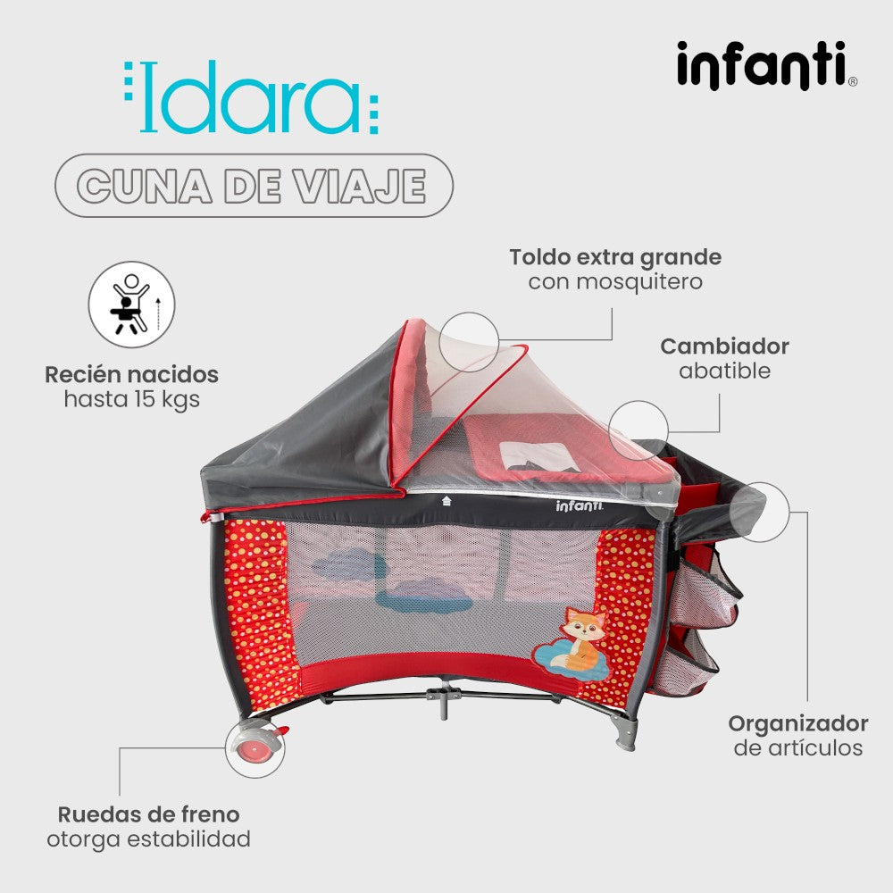Cuna De Viaje Idara Infanti