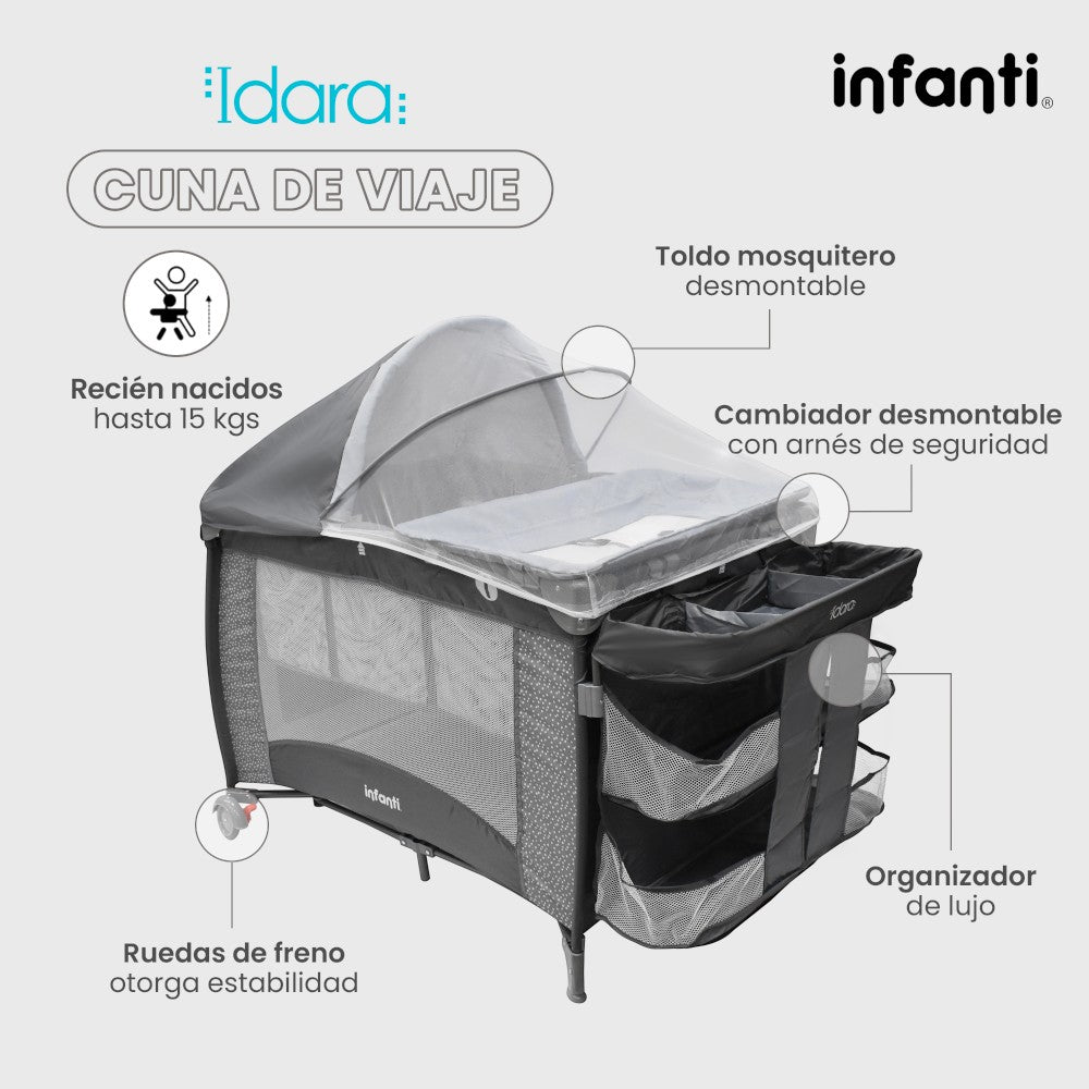 Cuna De Viaje Idara Infanti