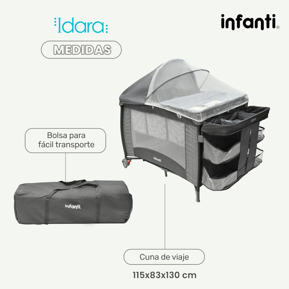 Cuna De Viaje Idara Infanti